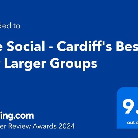 The Social - Cardiff'S Best For Larger Groups Buitenkant foto